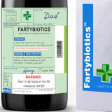 Fartybiotics Wine Label & Bottle Bag (Wine Not Included)