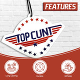 Top Cunt Hanging Air Freshener