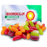 Boomercillin Joke Tablet Box With Jelly Beans