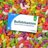 Bullshitamins Joke Tablet Box With Jelly Beans