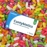 Cuntybiotics Joke Tablet Box With Jelly beans