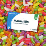 Manacillin Joke Tablet Box & Jelly Beans